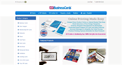 Desktop Screenshot of 1800businesscards.com